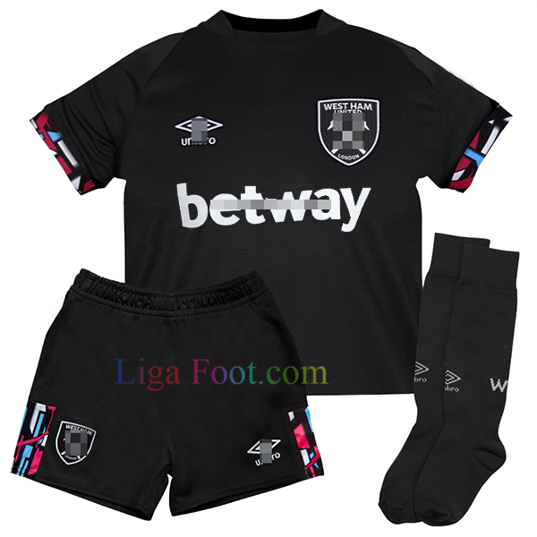 Maillot Extérieur West Ham United Kit 2022/23 Enfant - Liga Foot
